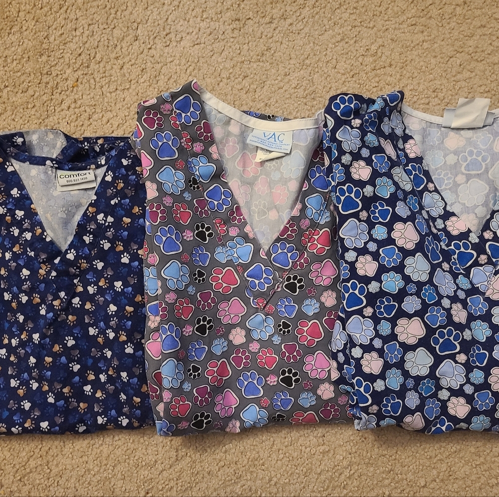 Scrub tops